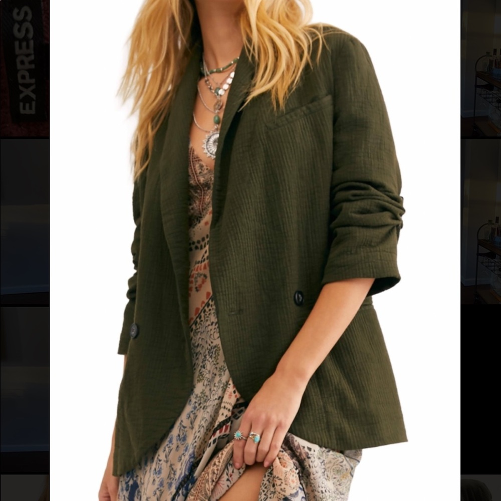 Free People Rowan Blazer - NWOT